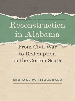 cover image of Reconstruction in Alabama
